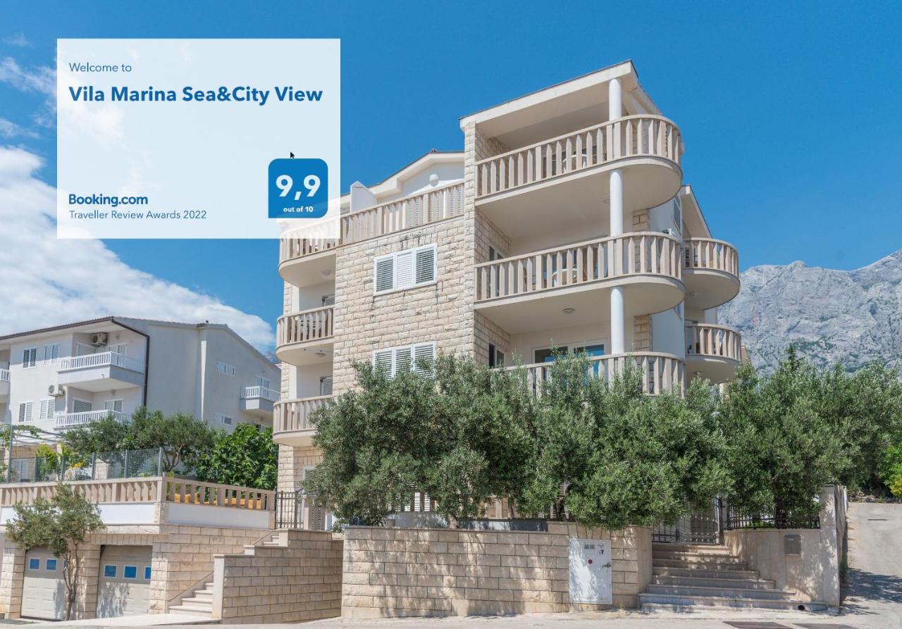 Vila Marina Sea&City View Макарська Екстер'єр фото